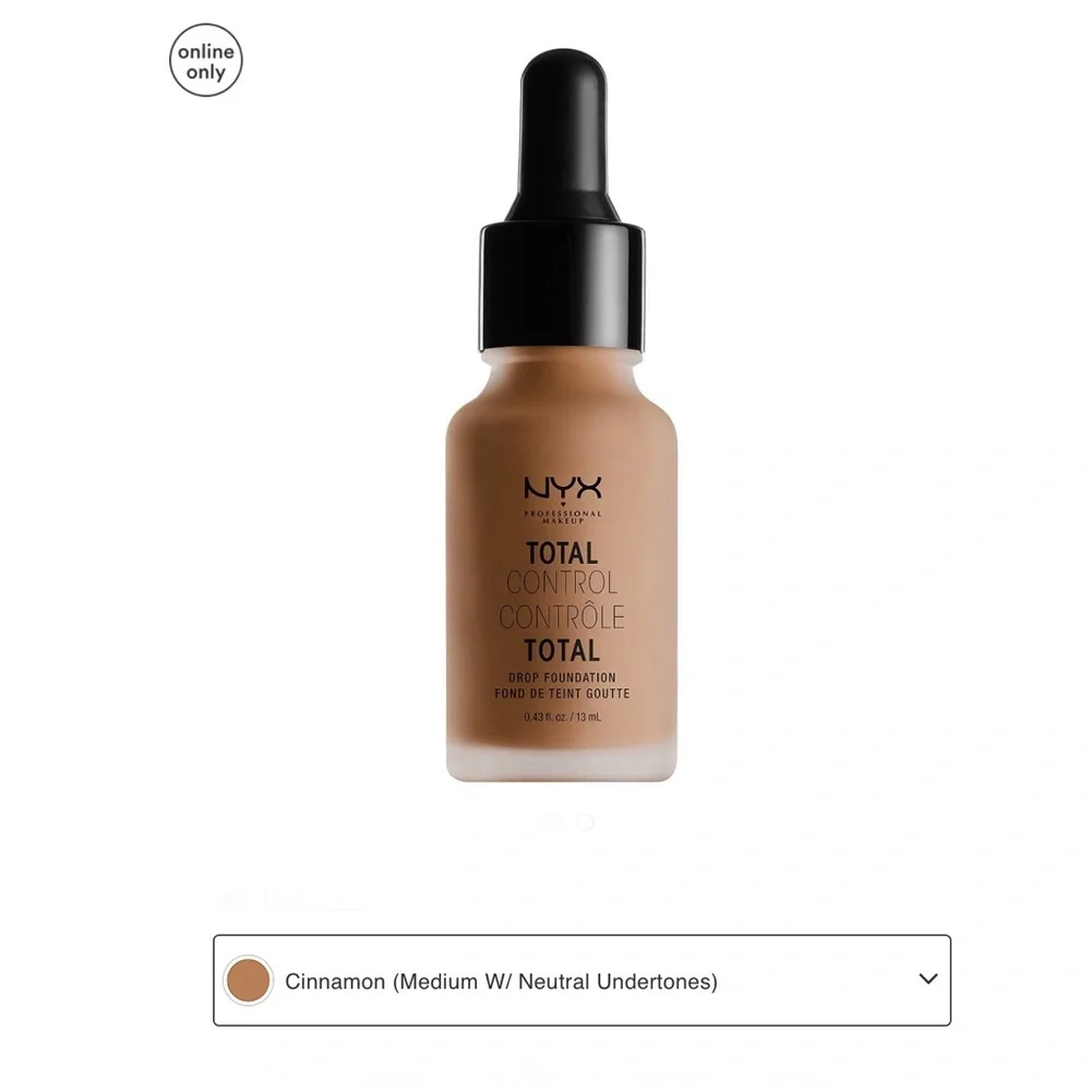 🆕 Total Control Drop Foundation, Cinnamon